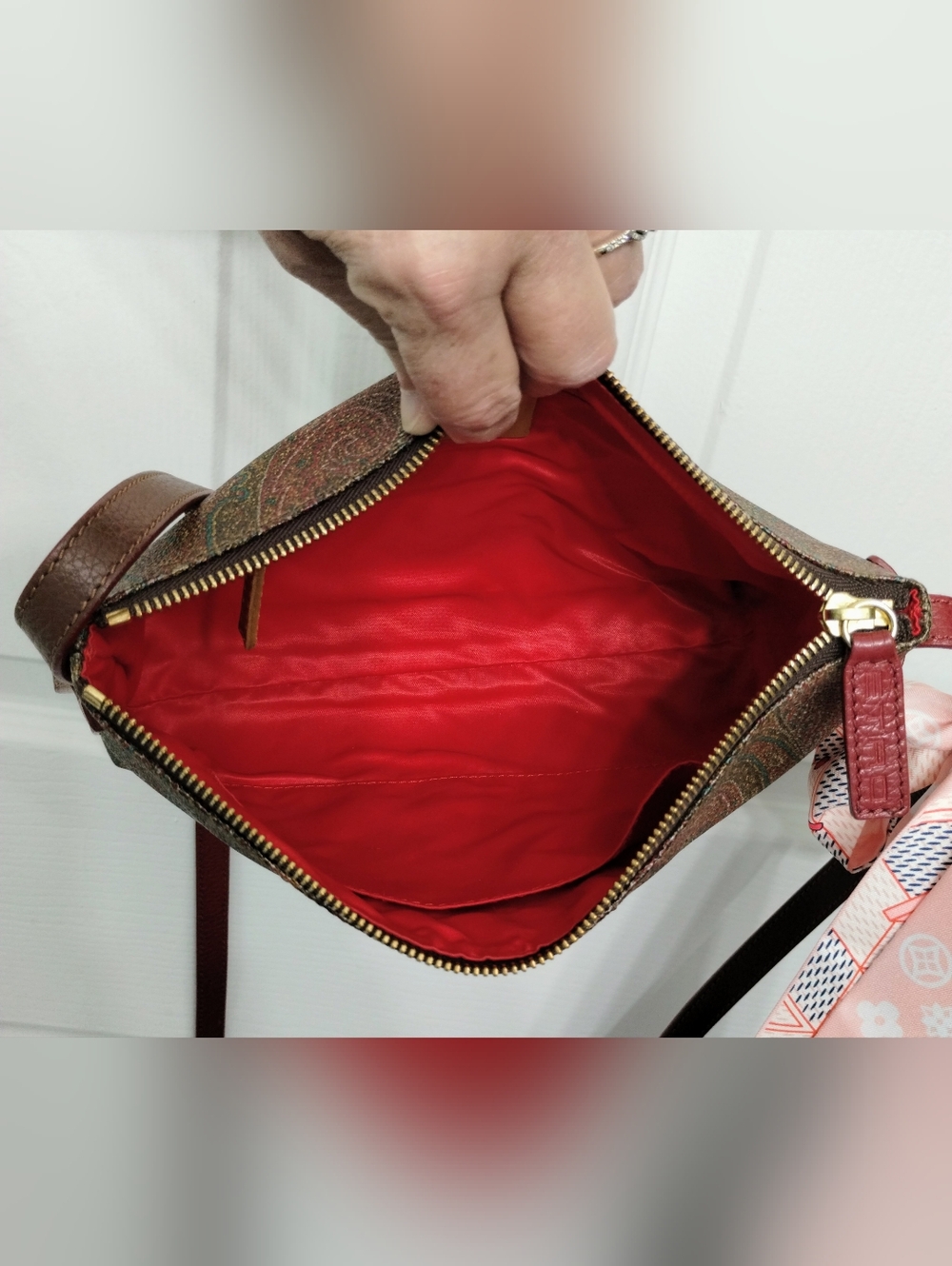 Etro Milano Crossbody Bag EUC - Picture 8 of 13